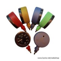 Tech Pressure Gauge 52mm – Black Dial – 400 bar