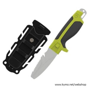 Gear Aid TANU™ NavGreen Dive and Rescue Knife + B.C.D. Adaptor