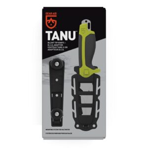 Gear Aid TANU™ NavGreen Dive and Rescue Knife + B.C.D. Adaptor
